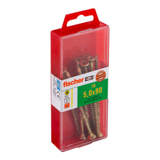 fischer Power-Fast 6,0x180 Senkk. gevz TG PZ