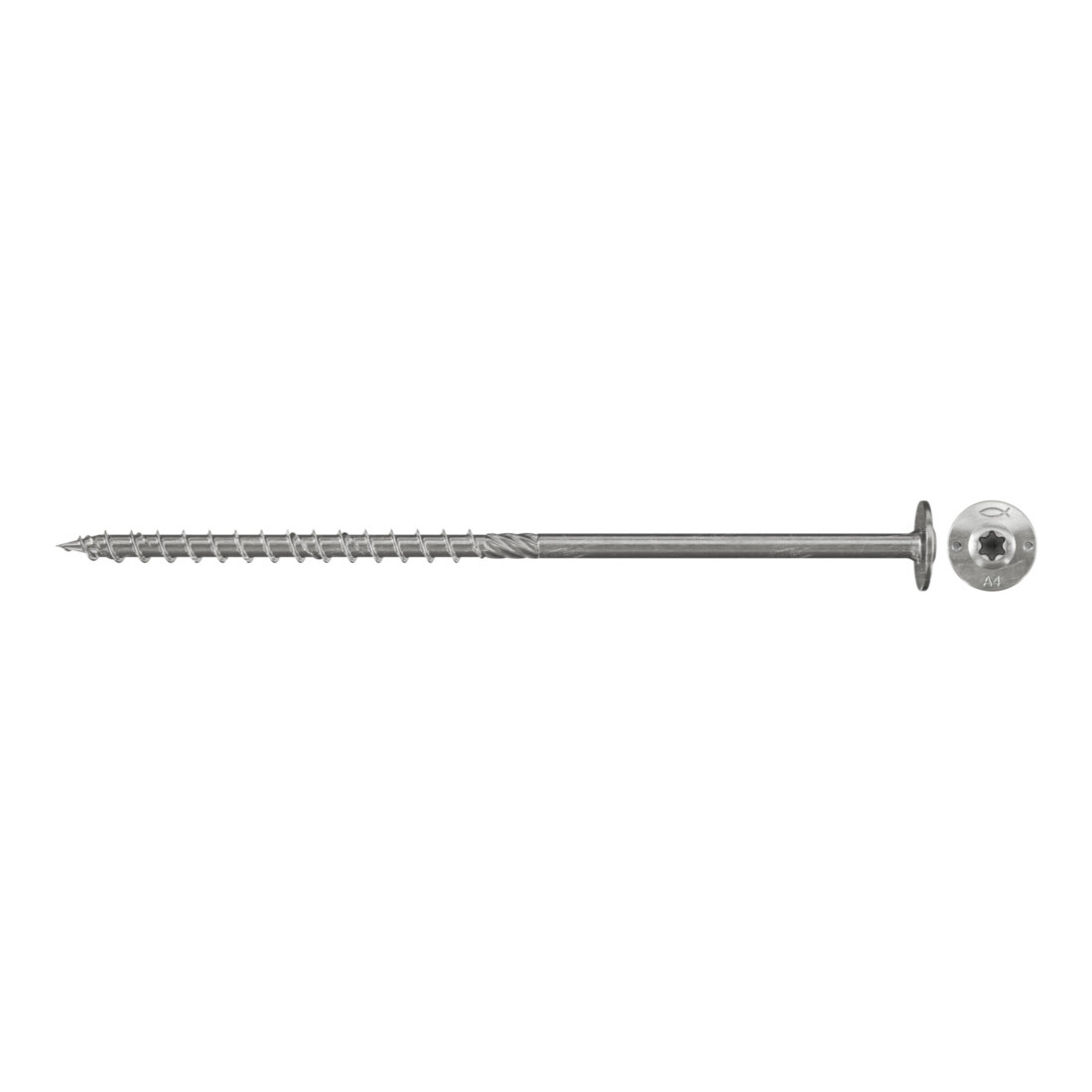 fischer Power-Fast Tellerkopf Schraube A2 TX