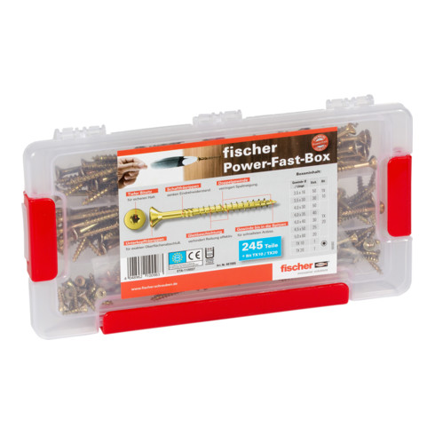 fischer Power-Fast Box 245 pcs.