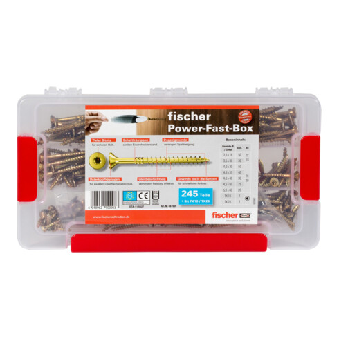 fischer Power-Fast Box 245 pcs.