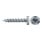 fischer Power-Fast II Spanplattenschraube Halbrundkopf mit Vollgewinde und Innenstern TX-1