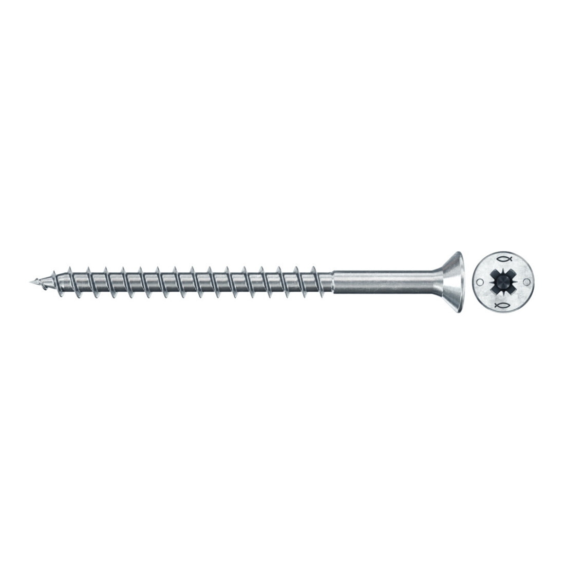 fischer Power-Fast II 3,0x45 SK blvz TG PZ 100