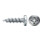 fischer Power-Fast II Spanplattenschraube Halbrundkopf mit Vollgewinde und Kreuzschlitz-1