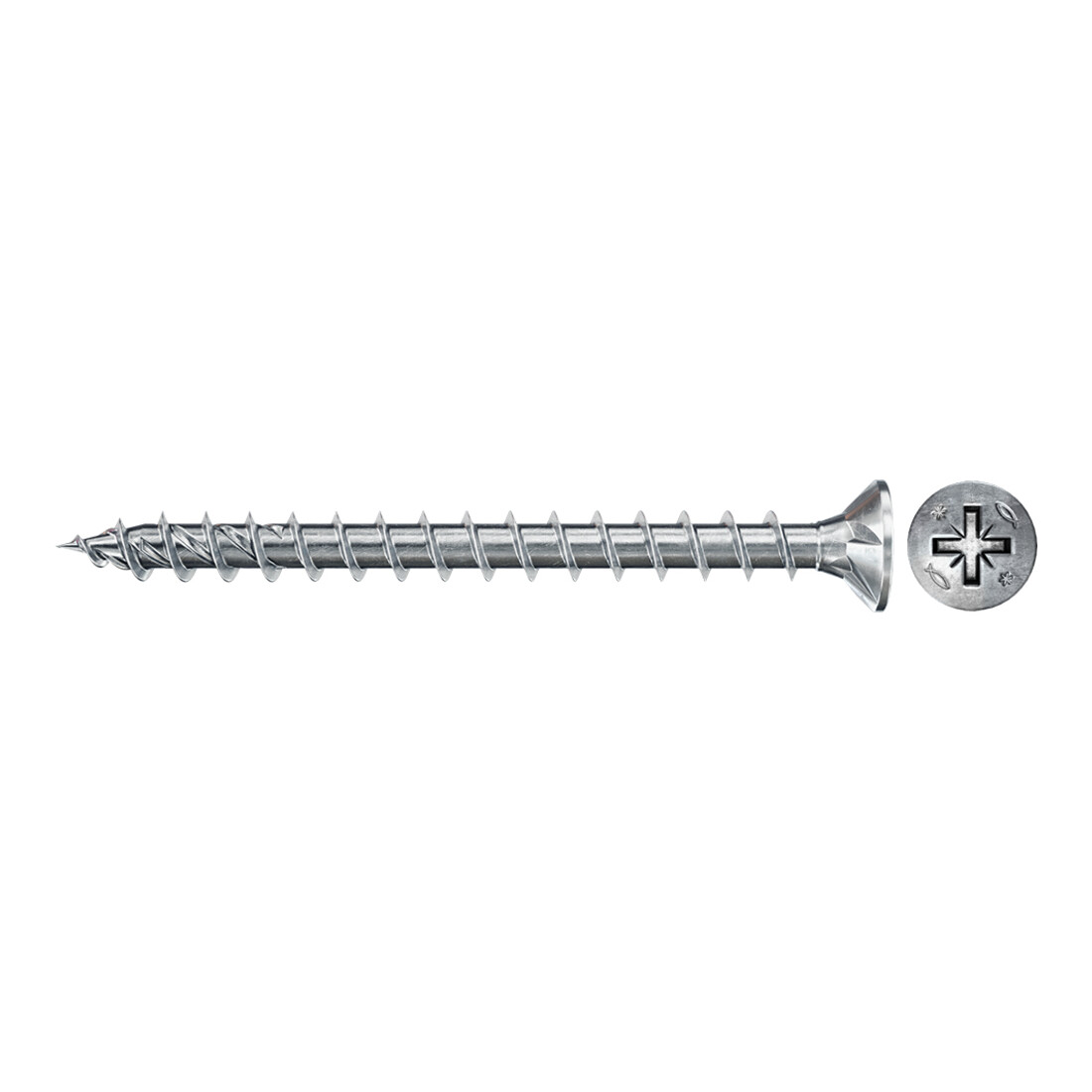 fischer Power-Fast II 3,5x40 SK blvz VG PZ 100