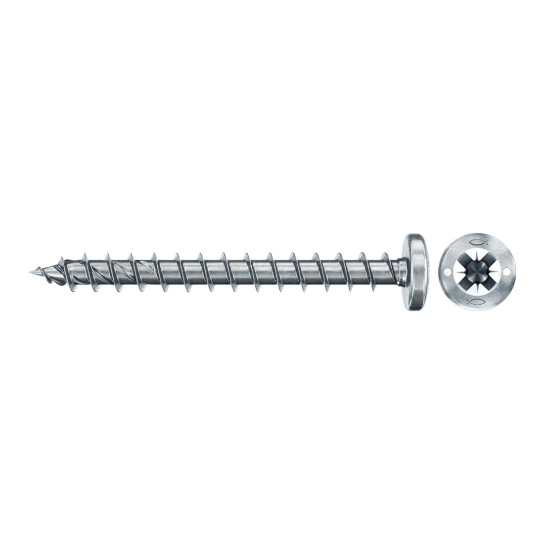 fischer Power-Fast II 4,0x35 PH blvz VG PZ 200