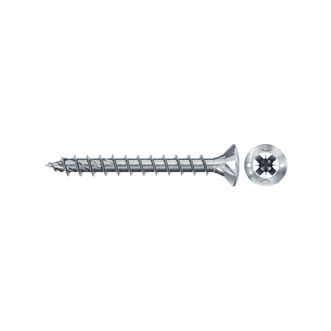fischer Power-Fast II 4,0x40 LZ blvz VG PZ 500
