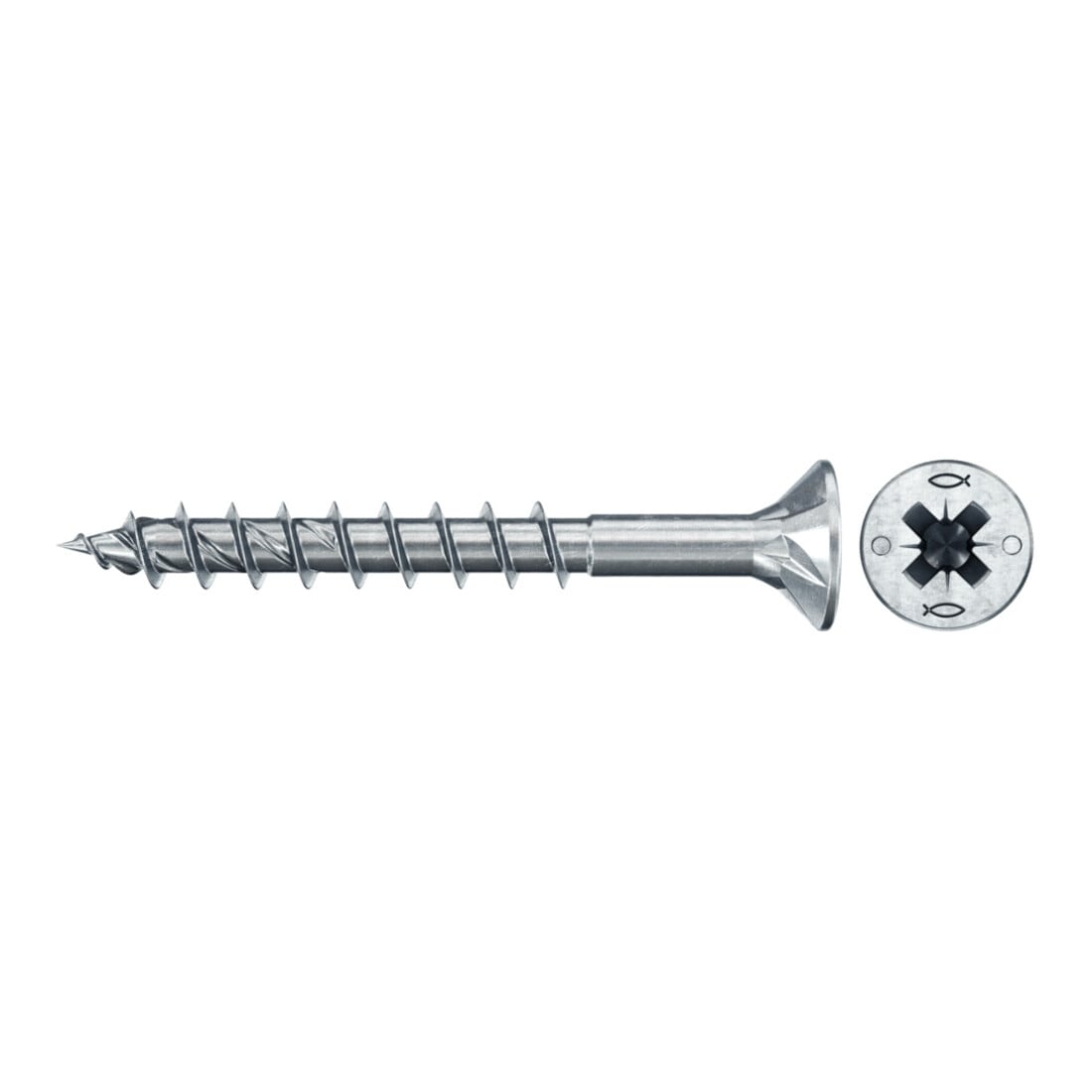 fischer Power-Fast II 4,0x40 SK blvz TG PZ 100