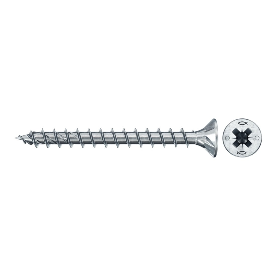 fischer Power-Fast II 4,0x40 SK blvz VG PZ 100