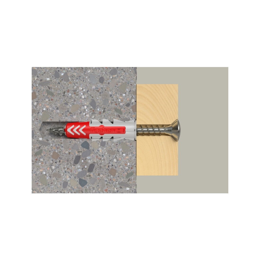 fischer Power-Fast II 4,0x45 LZ blvz VG PZ 500