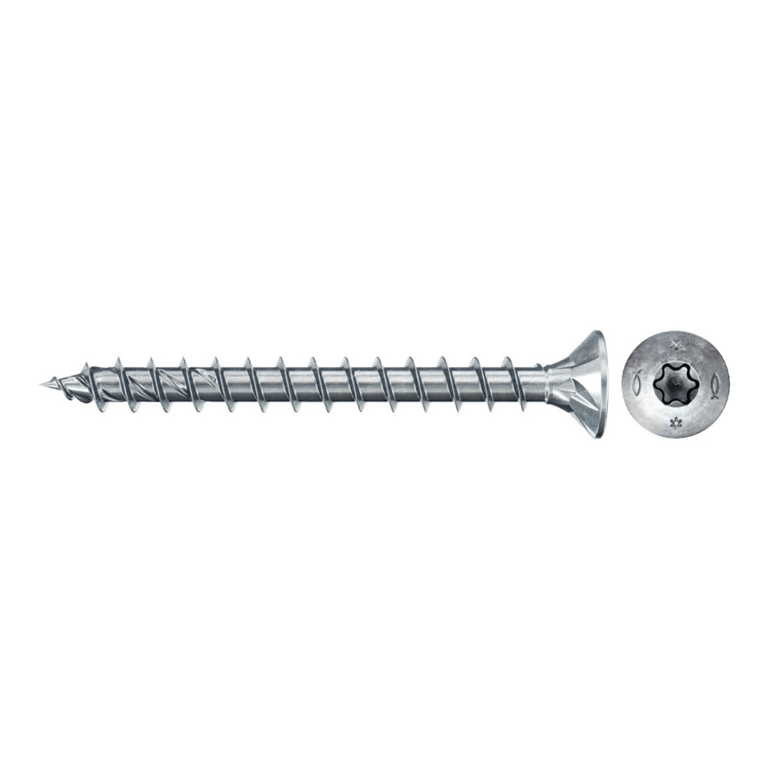 fischer Power-Fast II 4,0x45 SK blvz VG TX 50
