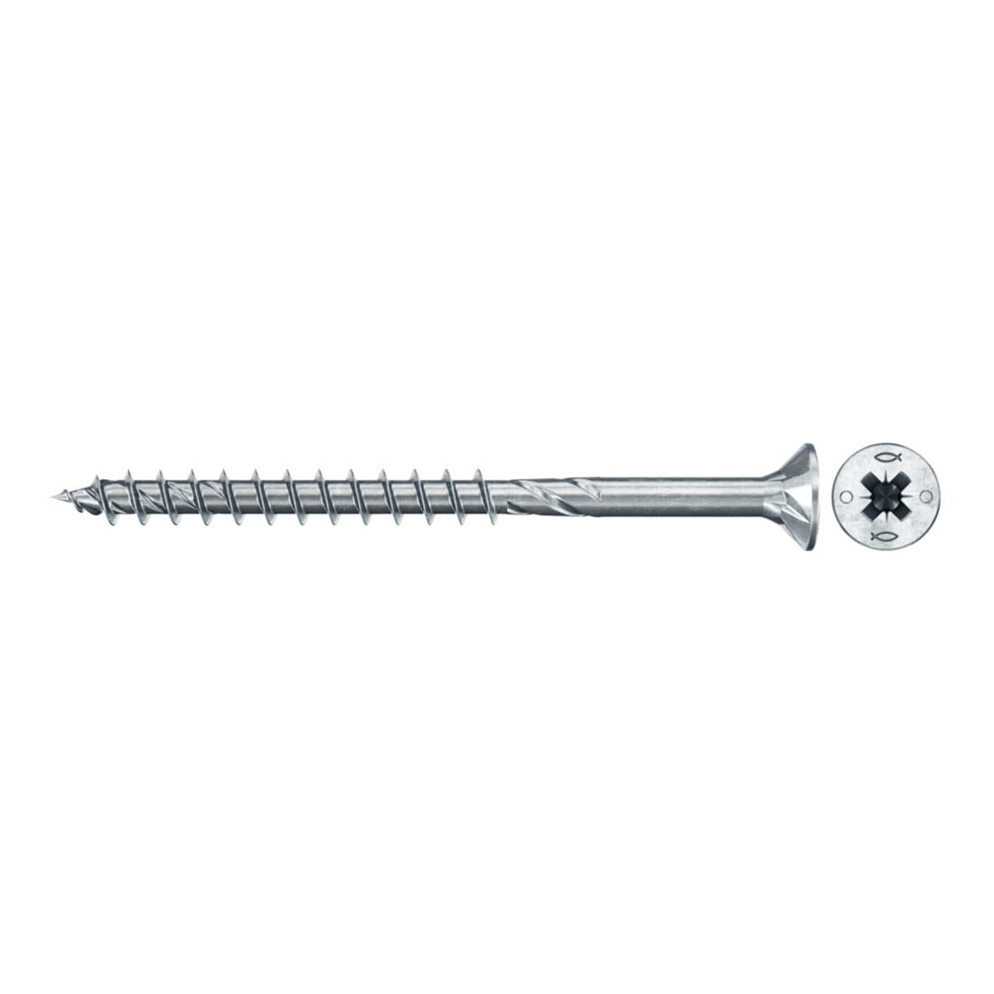 fischer Power-Fast II 4,5x60 SK blvz TG PZ 100
