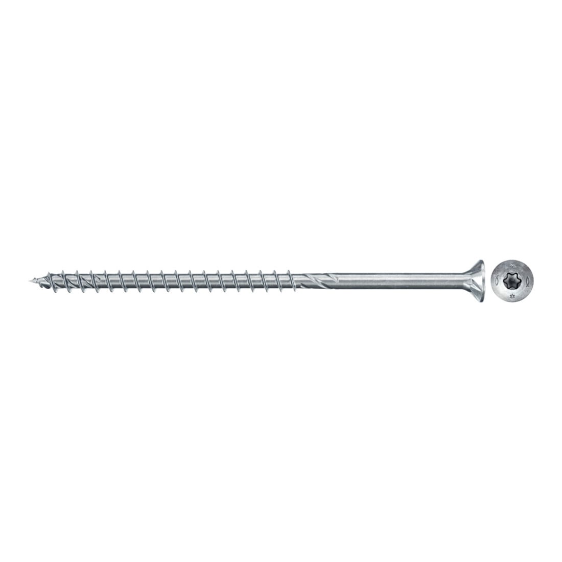 fischer Power-Fast II 5,0x100 SK blvz TG TX25 10
