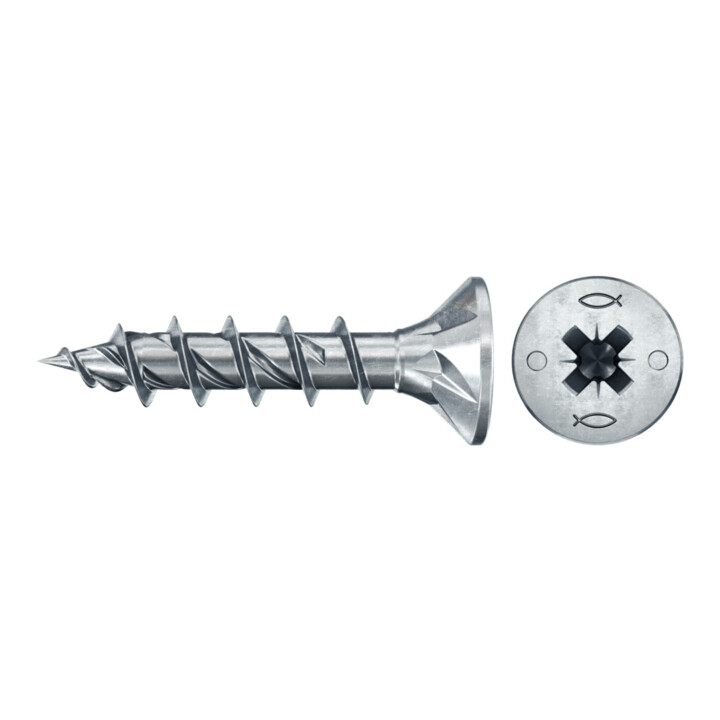 fischer Power-Fast II 5,0x30 SK blvz VG PZ 200