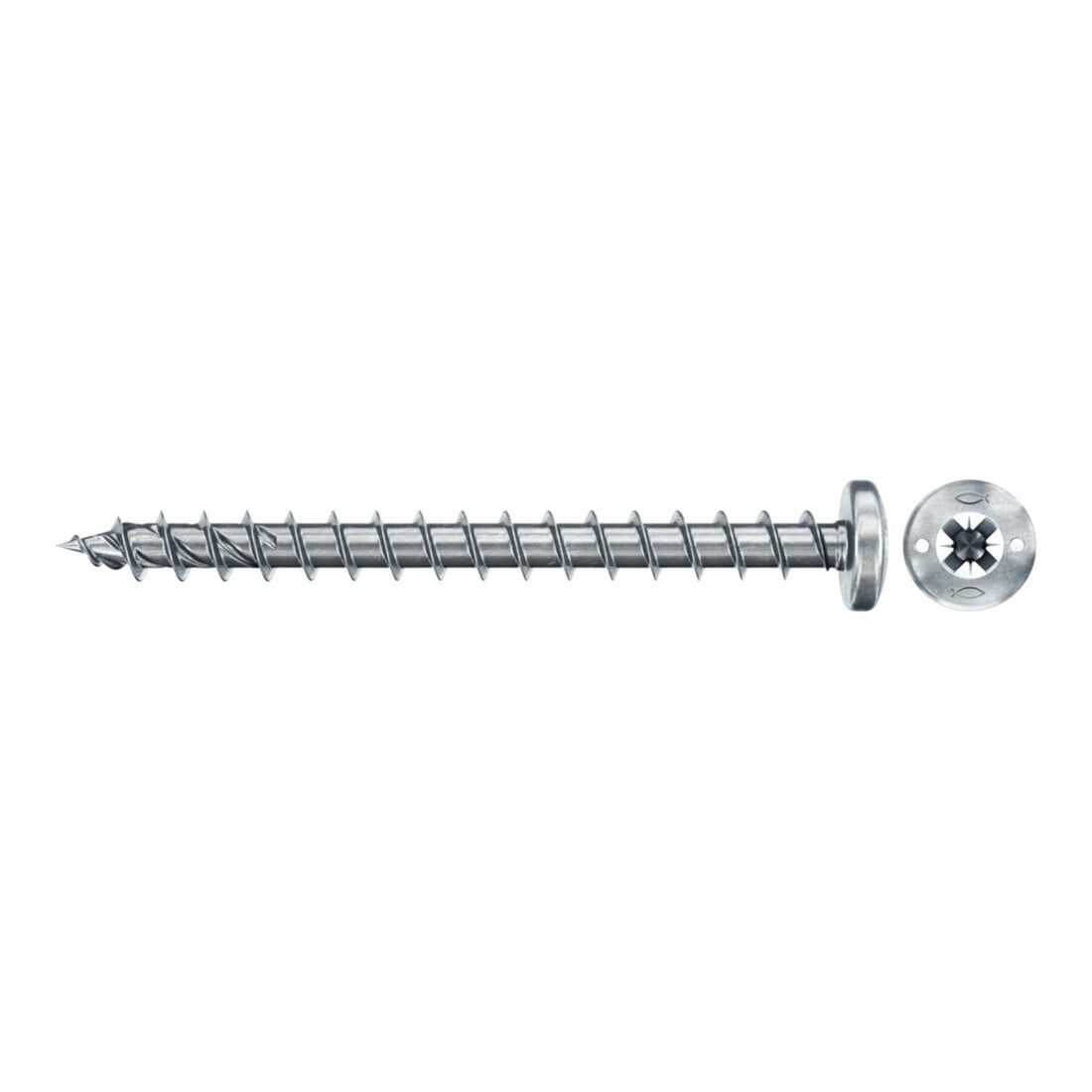 fischer Power-Fast II 5,0x40 PH blvz VG PZ 100