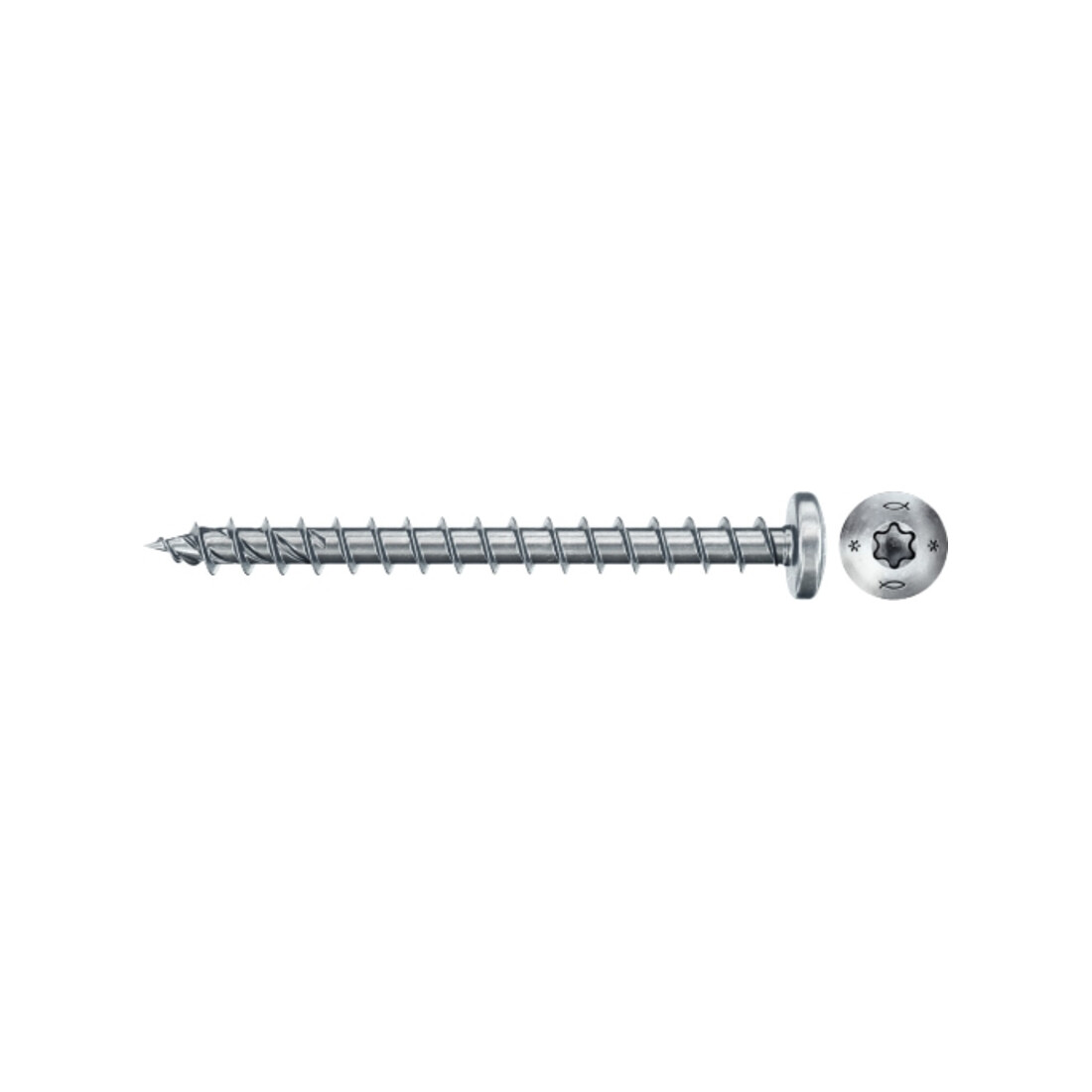 fischer Power-Fast II 5,0x40 PH zingué VG TX 100