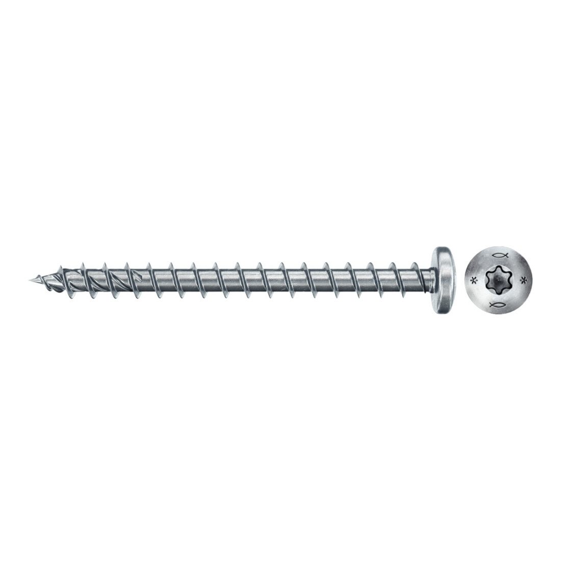 fischer Power-Fast II 5,0x40 PH zingué VG TX 100