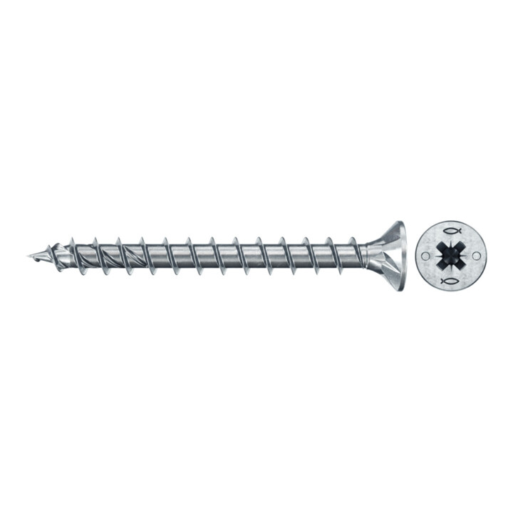 fischer Power-Fast II 5,0x40 SK blvz VG PZ 200