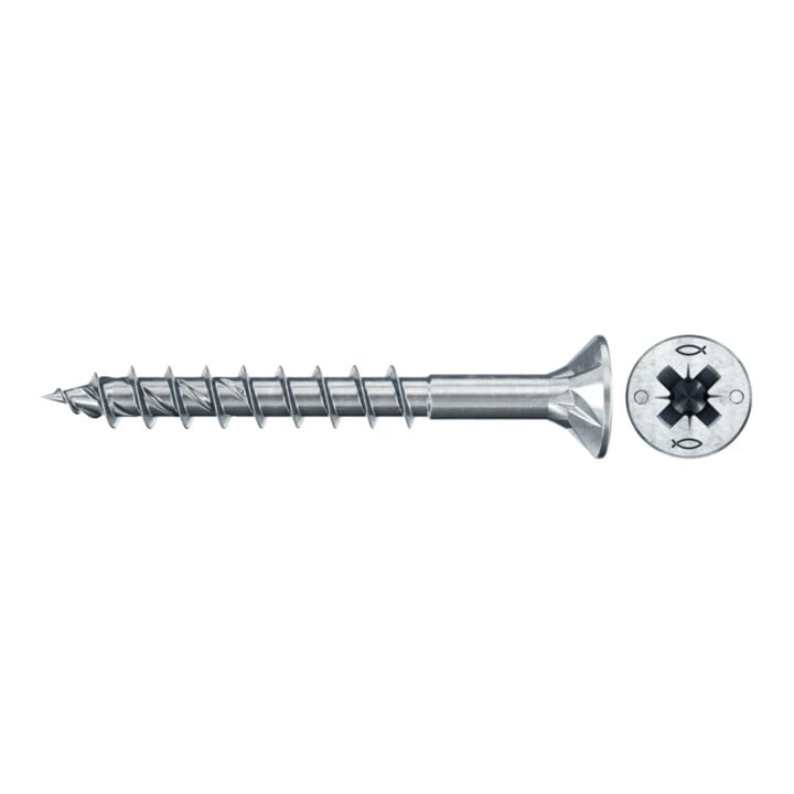 fischer Power-Fast II 5,0x50 SK blvz TG PZ 100