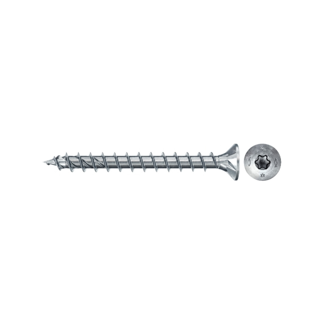 fischer Power-Fast II 5,0x60 SK blvz VG TX 50
