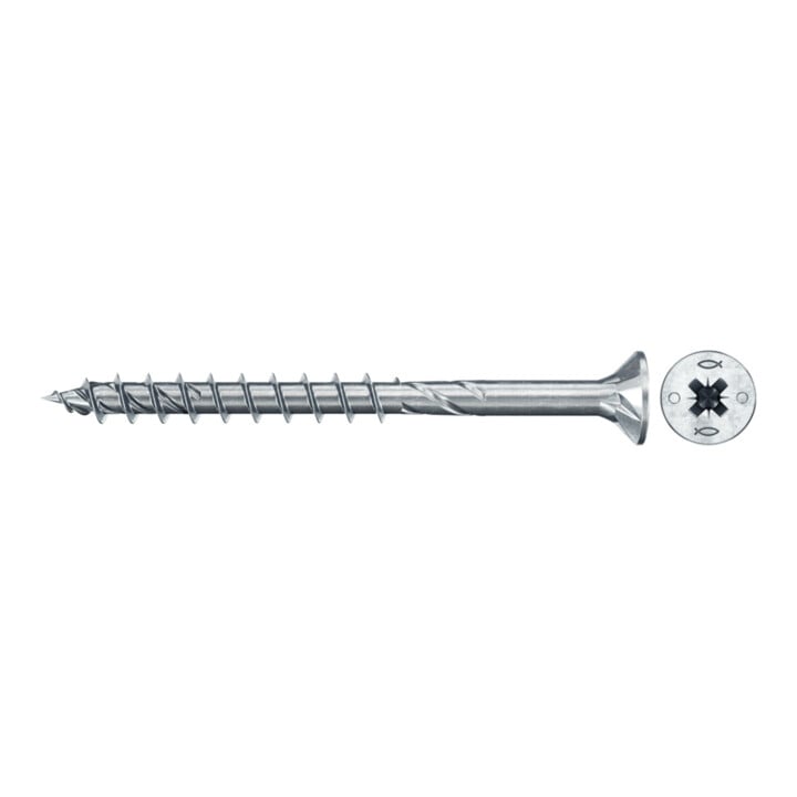 fischer Power-Fast II 5,0x80 SK blvz TG PZ 30