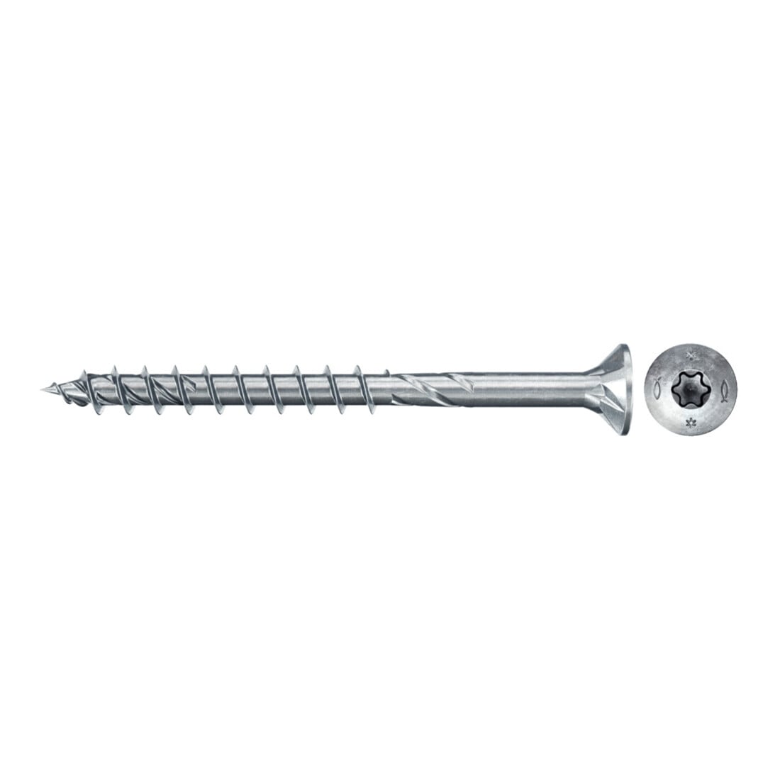 fischer Power-Fast II 5,0x80 SK blvz TG TX 50