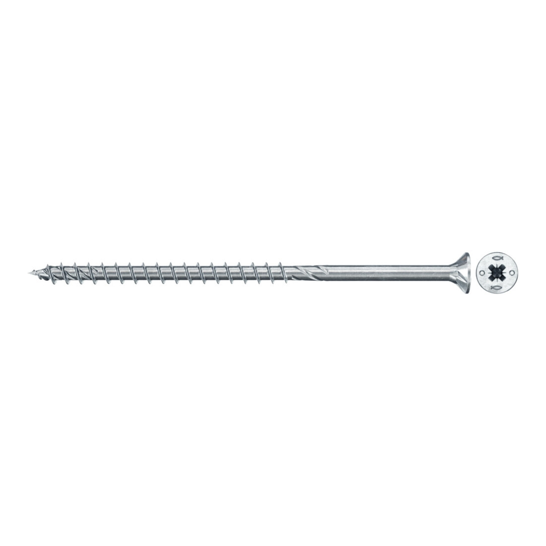fischer Power-Fast II 5,0x90 SK blvz TG PZ 30