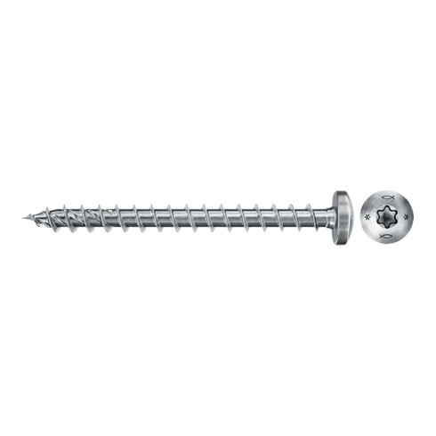 fischer Power-Fast II 6,0x50 PH acier zingué VG TX 50