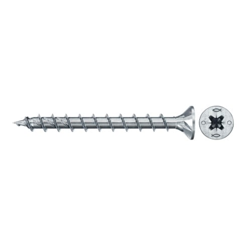 fischer Power-Fast II 6,0x60 SK blvz VG PZ 100