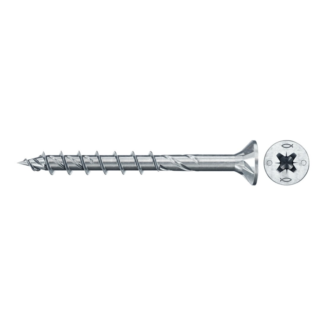 fischer Power-Fast II 6,0x80 SK blvz TG PZ 30