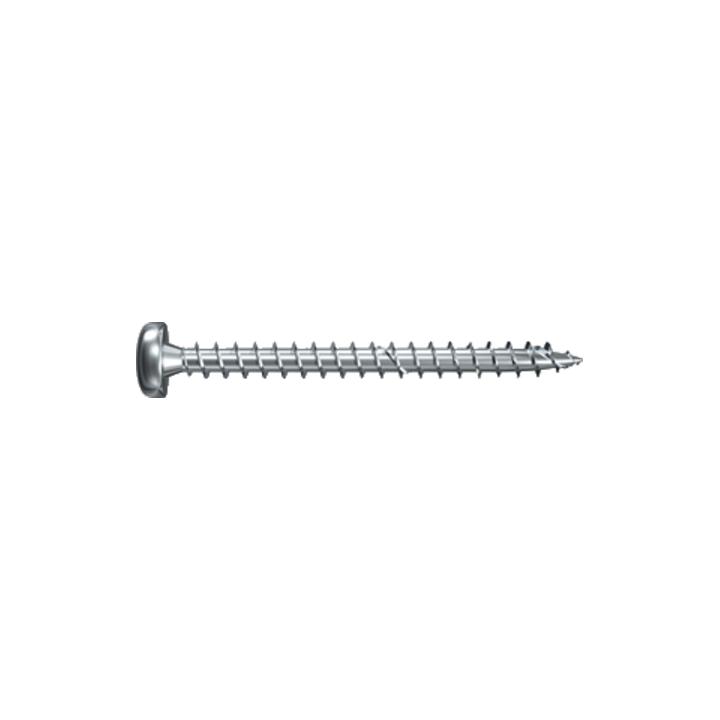 fischer Power-Fast Linsenkopf-Spanplattenschraube VG Edelstahl A2 blank TX