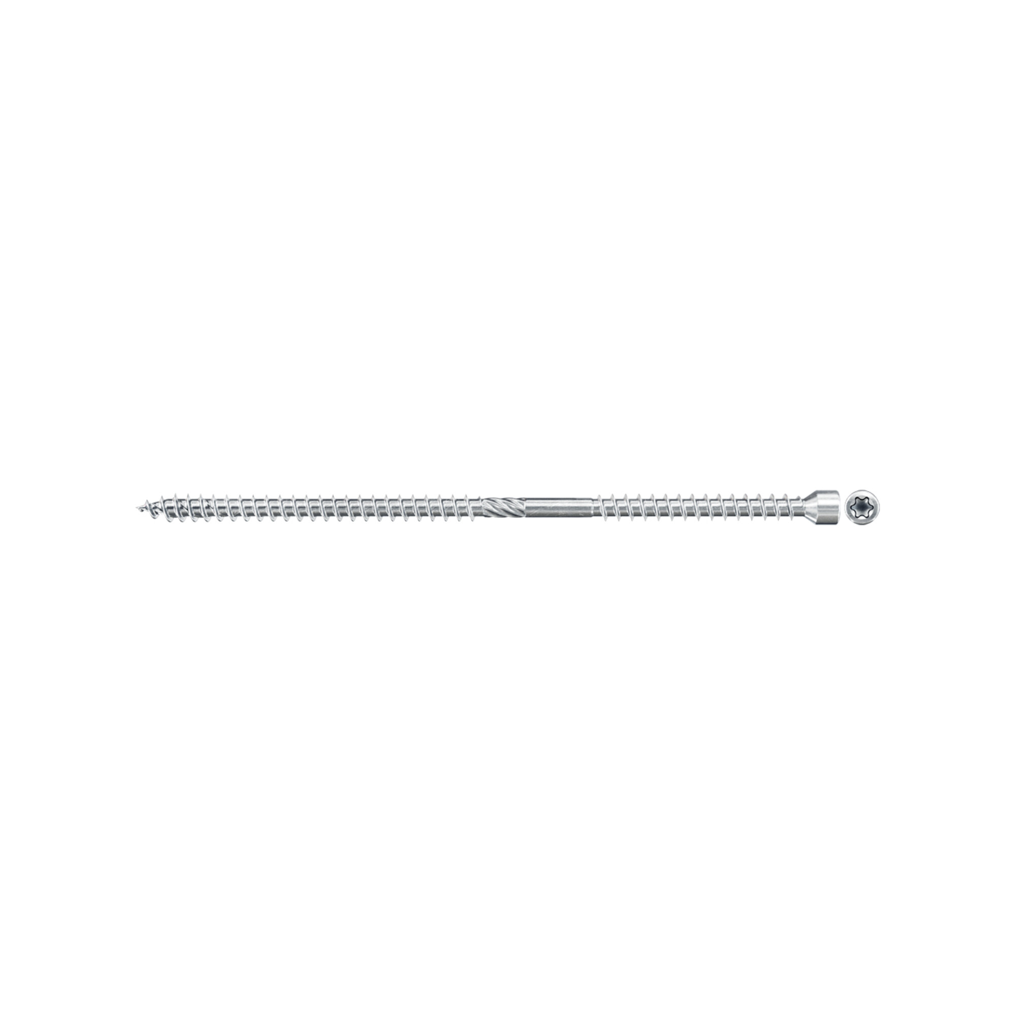 Fischer FIF 8,0x225 Power-Full-Iso | Power-Full-Iso aus Stahl für die Befestigung von Dämmplatten auf Beton | Mit Sechskantkopf und Torx-Antrieb TX40