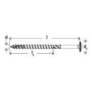 fischer PowerFast II 5,0x120 TK TX25 TG blvz 100-4