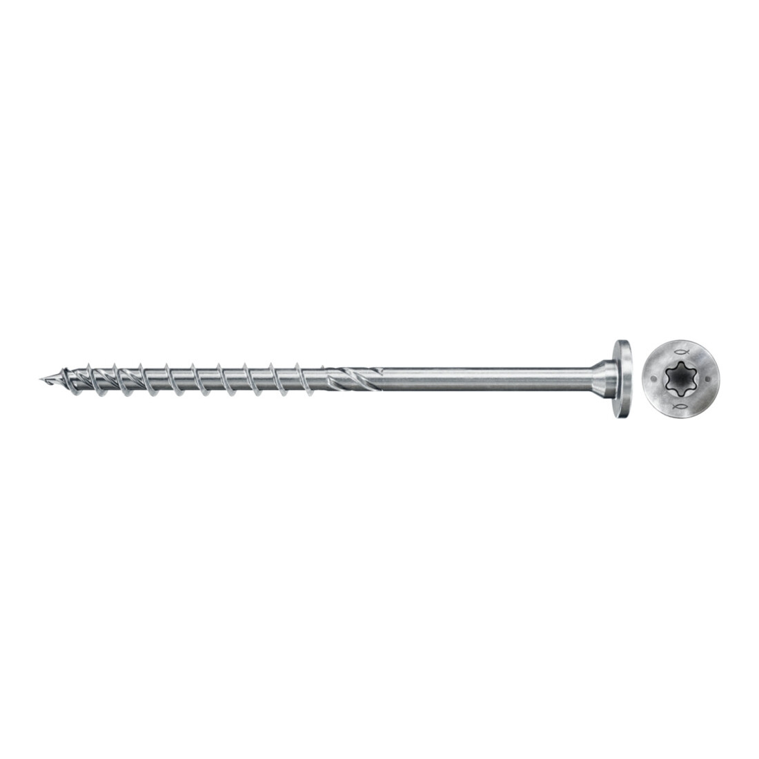 fischer PowerFast II 6,0x80 SSK TX TG blvz 100