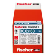 fischer PowerFull II 10,0x160 SK TX VG blvz 50-4
