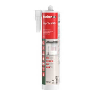 fischer Powerkleber High Tack MS 290 weiß