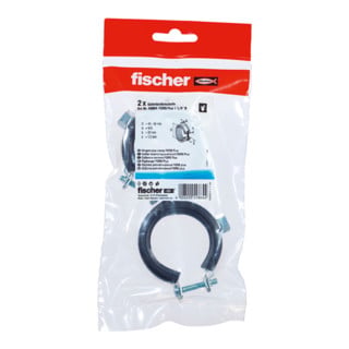 fischer Premium scharnierende snelsluitende pijpbeugel FGRS Plus 1 1/4" B DHZ