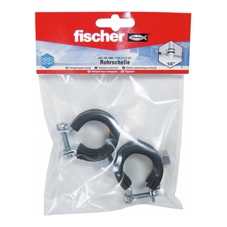 fischer Premium scharnierende snelsluitende pijpbeugel FGRS Plus 1/2" B DHZ