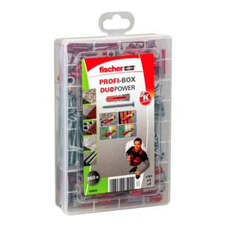 fischer Profi-Box DuoPower Chevilles avec vis