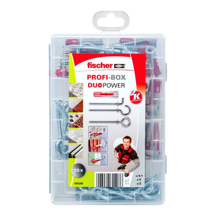 fischer PROFI-BOX DuoPower + crochets
