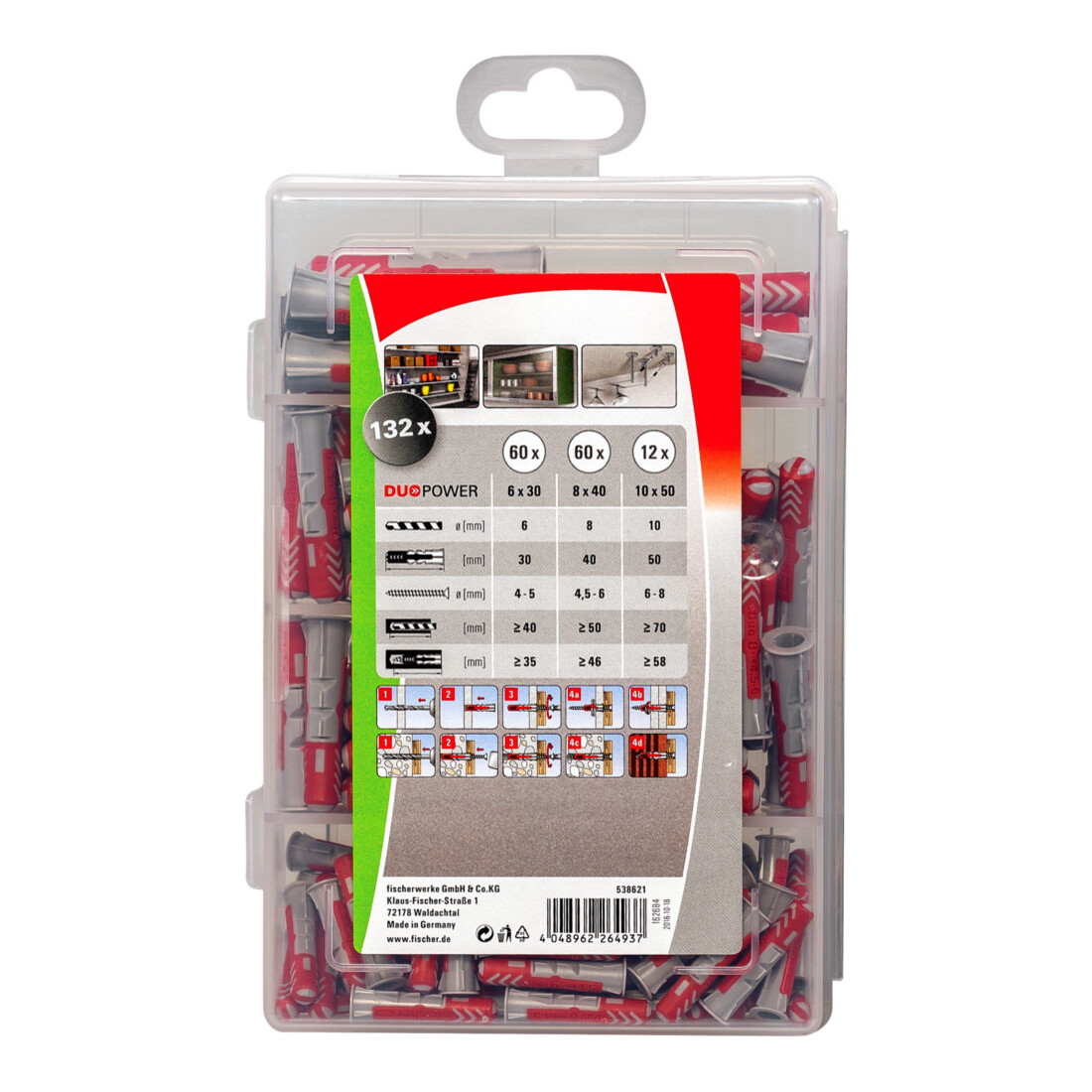 fischer  Profi-Box DuoPower pluggen