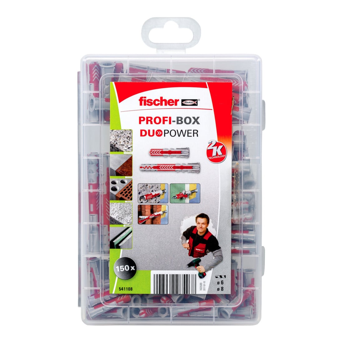 fischer Profi-Box DuoPower pluggen kort en lang
