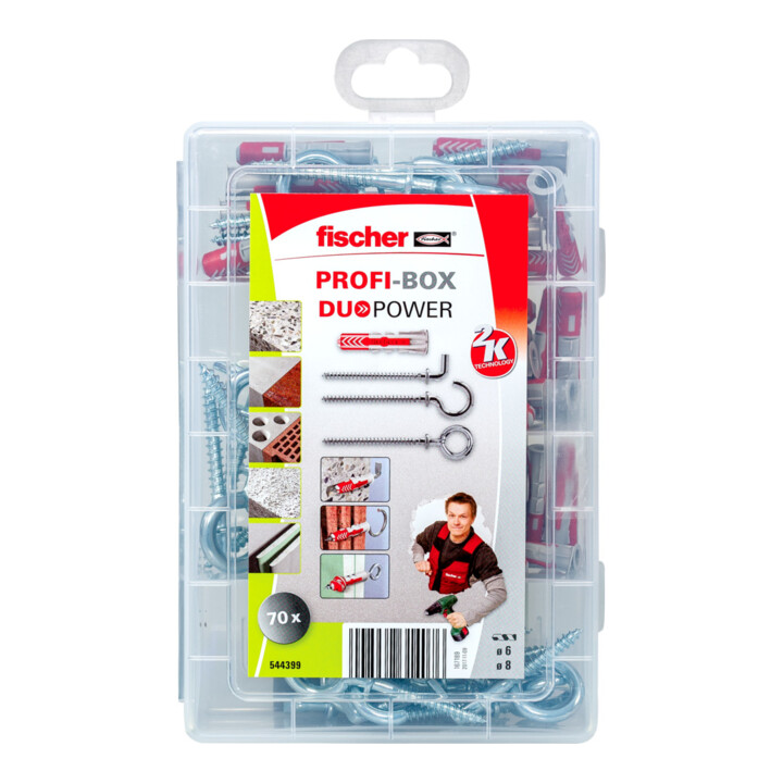 fischer  Profi-Box DuoPower pluggen met haken