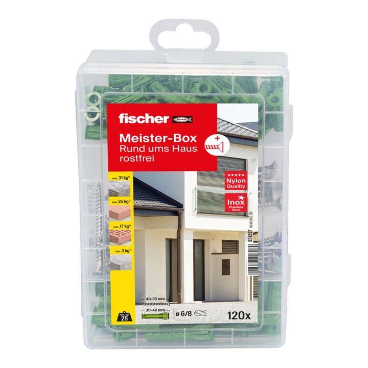 fischer Profi-Box Greenline SX + A2 schroeven