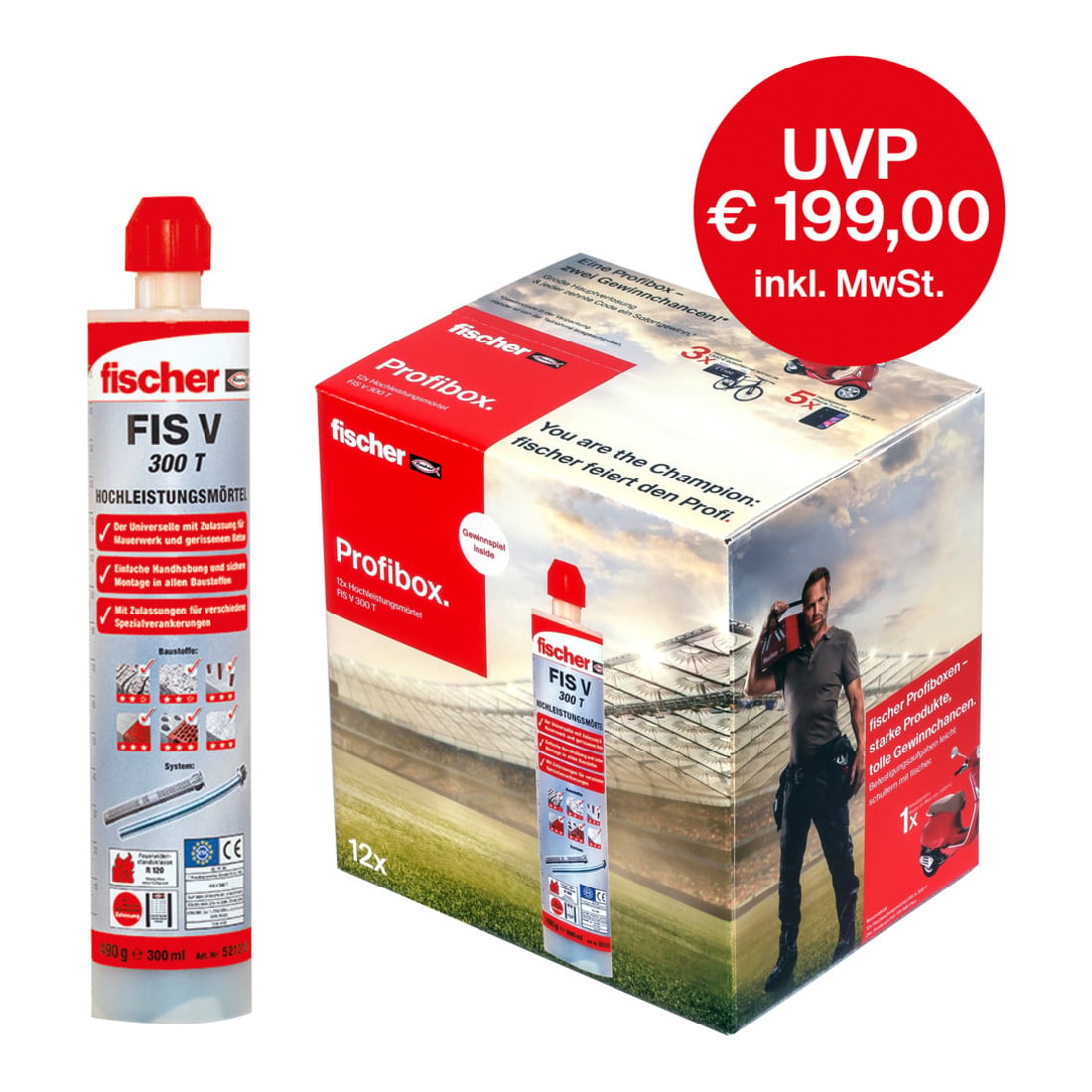 fischer Profibox Hochleistungsmörtel FIS V 300 T