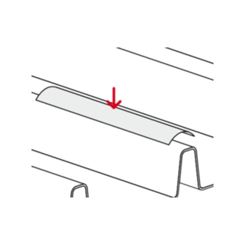 fischer Profil SolarMetal L H50 110 EPDM AL