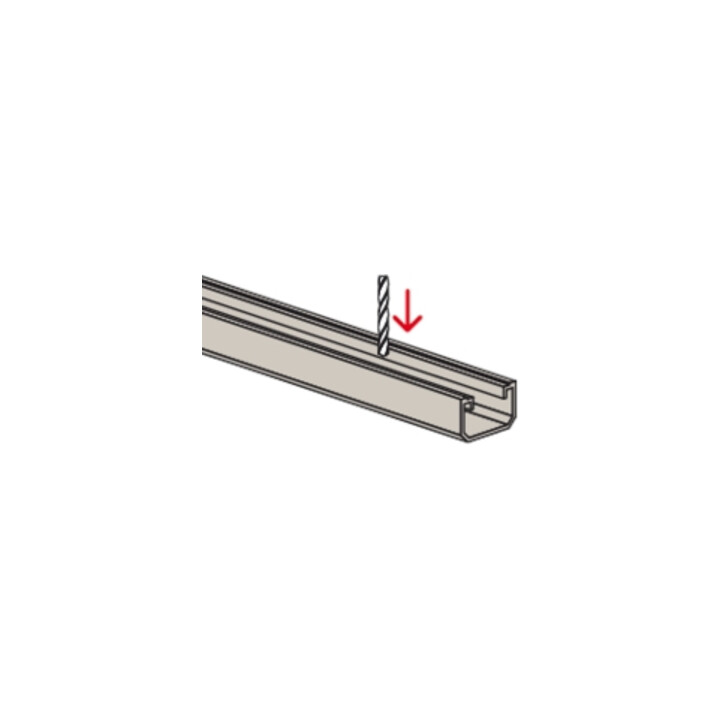 fischer Profil SolarMetal L H50 110 EPDM AL