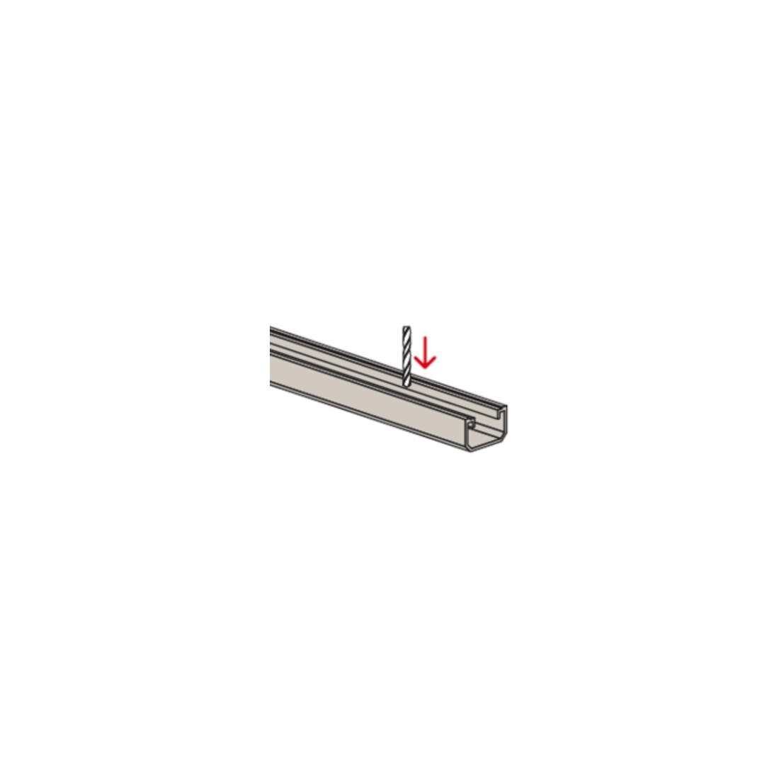 fischer Profil SolarMetal P H50 400 AL