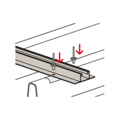 fischer Profil SolarMetal P H50 400 AL