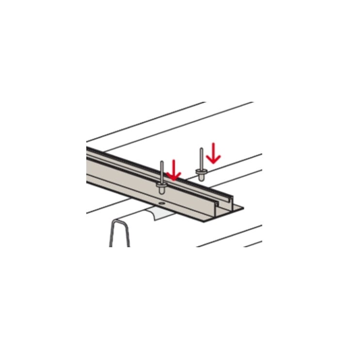 fischer Profil SolarMetal P H50 400 AL