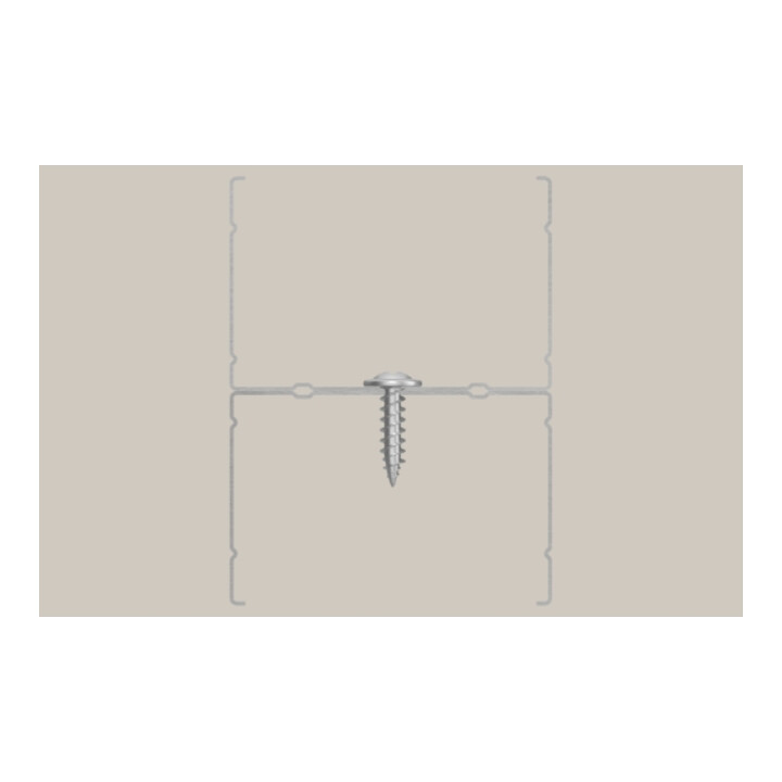 fischer profile connection screw 4,2x13 half round blvz VG PH